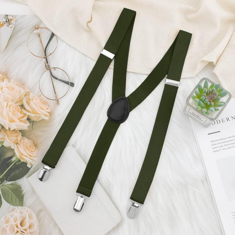 QPIXVB Men's Suspenders - Kids, Boys, Women's Halloween, Cosplay, Christmas, Tuxedo, Dress, Duty Suspenders - Image 5